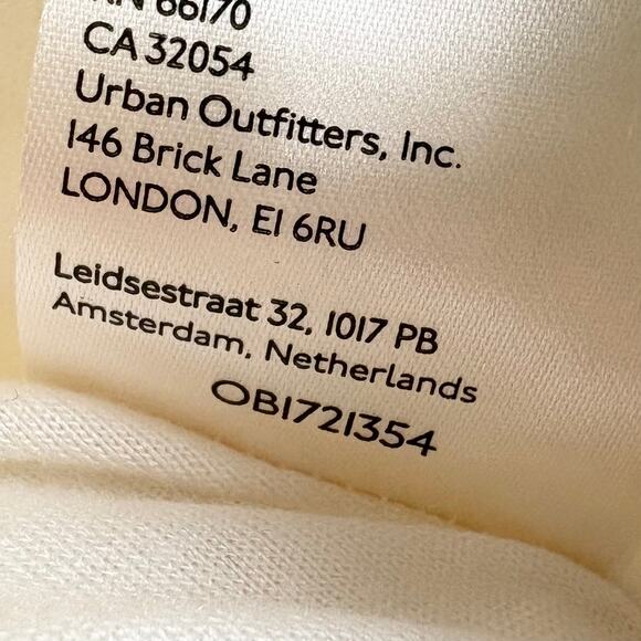 Anthropologie Maeve Womens Mod Mini Skirt Ivory Stretch Viscose Size Small - Picture 6 of 9